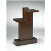 Image 1 : Andre Sornay, side table, France, 1930, mahogany, palisandre, 16"w x 8"d x 26"h, Finely...