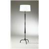 Image 1 : Jacques Adnet, floor lamp, In Collaboration With Hermes, France, leather over iron, brass...