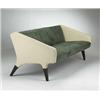 Image 1 : Gio Ponti, sofa, Italy, 1964, leather, wood, upholstery, 69w x 30.5d x 26.5h, Create...