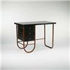 Image 1 : Warren McArthur, desk, Warren McArthur Corporation, USA, 1930s, anodized aluminum, lacque...