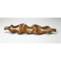 Russel Wright, Oceania centerpiece bowl, Klise Wood Working, USA, c.1935, cherry, 19.5"...