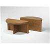 Image 1 : William Wesley Peters, tables for the Sorenson residence, USA, 1963, oak, 24"w x 12"d x 1...