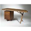 Image 1 : George Nakashima, Conoid Desk, USA, c.1967, walnut, 64"w x 30"d x 29"h, A fine example ...