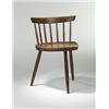 Image 1 : George Nakashima, Mira chair, USA, 1970, walnut, 19"w x 16.5"d x 26.5"h, Provenance: Co...