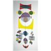 Image 1 : Michael & Francis Higgins, mobile, Higgins Studio, USA, fused glass, brass, 22"w x 32"h...