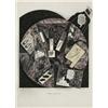 Image 1 : Ray Johnson, Untitled (Barbara Rose Fan Club), 1974, collage on board, 20 x 15, Signed,...