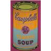 Image 1 : Andy Warhol, Campbell's Soup Banner, 1965, felt, 90 x 56, Numbered 12 from the edition ...