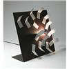 Image 1 : Gianni Villa, Kalamo lamp, Valenti, Italy, 1972, enameled steel, magnet, enameled metal<b...