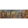 Image 1 : Aldo Rossi, Untitled, 1989, lithograph, 18.25 x 55.5, Panoramic survey of numerous Ross...
