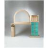 Image 1 : Ettore Sottsass, Jr., custom vanity for Laske Residence, Renzo Brugola, Italy, 1997, mapl...