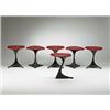 Image 1 : Santiago Calatrava, Tabourettli Theatre stools, set of six, De Sede, Spain/Switzerland, 198...