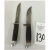 Image 2 : Pair of Western Brand Hunting Knives