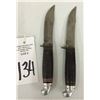 Image 2 : Pair of Western Brand Hunting Knives