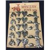 Image 1 : Circa 1950s Western Pins Display