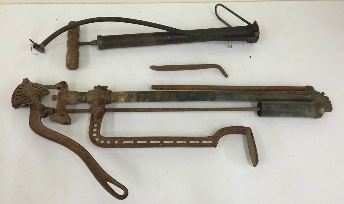 Antique Bicycle Pump Lot