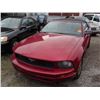 Image 1 : 2005 Ford Mustang Convertible