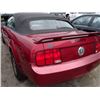 Image 4 : 2005 Ford Mustang Convertible