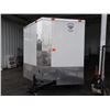 Image 1 : 2012 Diamond Cargo 8 1/2' x 24' T/A V-Nose Dove Tailed Cargo Trailer
