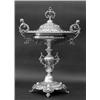 Image 1 : GOOD CONTINENTAL SILVER SUGAR COMPOTE AND COVER, Scandinavian. 19th Century. The circular bowl...