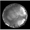 Image 1 : GEORGE III STERLING SILVER SALVER, English. London. 1777. Maker: Robert Makepeace and Richard C...
