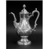 Image 1 : GEORGE III STERLING SILVER COFFEE POT, Irish. Dublin. 1796. Maker: William Hughes. Of baluster...