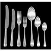 Image 1 : SEVENTY-FOUR PIECE VICTORIAN AND ELIZABETH II STERLING SILVER PART FLATWARE SET, English. Londo...