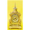 Image 1 : VERY FINE LOUIS XV STYLE GILT BRONZE AND CHAMPLEVE ENAMEL MANTEL CLOCK, French. 19th Century. M...