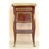 Image 1 : LOUIS XV STYLE GILT BRONZE MOUNTED KINGWOOD PARQUETRY MARBLE TOP CHIFFONNIERE, French. Late 19t...