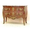 Image 1 : FINE PAIR OF LOUIS XV STYLE GILT BRONZE MOUNTED KINGSWOOD PARQUETRY COMMODES, French. 19th Cent...