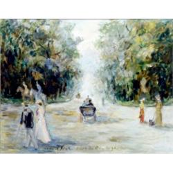 GABRIEL SPAT (French. 1890-1967), "Paris de Boulogne". Signed Gabriel Spat and titled l/c., O...
