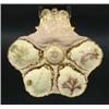 Image 1 : VERY FINE SET OF TWELVE LIMOGES PORCELAIN OYSTER PLATES, French. 1876-1880. By Haviland. Each m...
