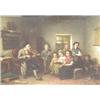Image 1 : JAN JACOBUS MATTHIJS DAMSCHROEDER (German. 1825-1905), "The Singing Class". Signed J.J.M. Damsc...