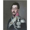 Image 1 : BARBIERI (Italian. 19h Century), "Officer in Uniform". Signed Barbieri and dated 1819 l/l., O...