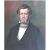 Image 1 : AMERICAN SCHOOL (19th Century), "Portrait of Watt Charles Bradford". Unsigned., Oil on Canvas...
