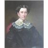 Image 1 : AMERICAN SCHOOL (19th Century), "Portrait of Catherine Anne Bradford". Unsigned., Oil on Canv...