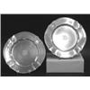 Image 1 : SET OF TWELVE TIFFANY & CO. STERLING SILVER SALAD PLATES, American. 1891-1902. Each centered by...