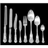 Image 1 : ONE HUNDRED, SEVEN PIECE TIFFANY STERLING SILVER PART FLATWARE SET, American. 1898-1902. In the...