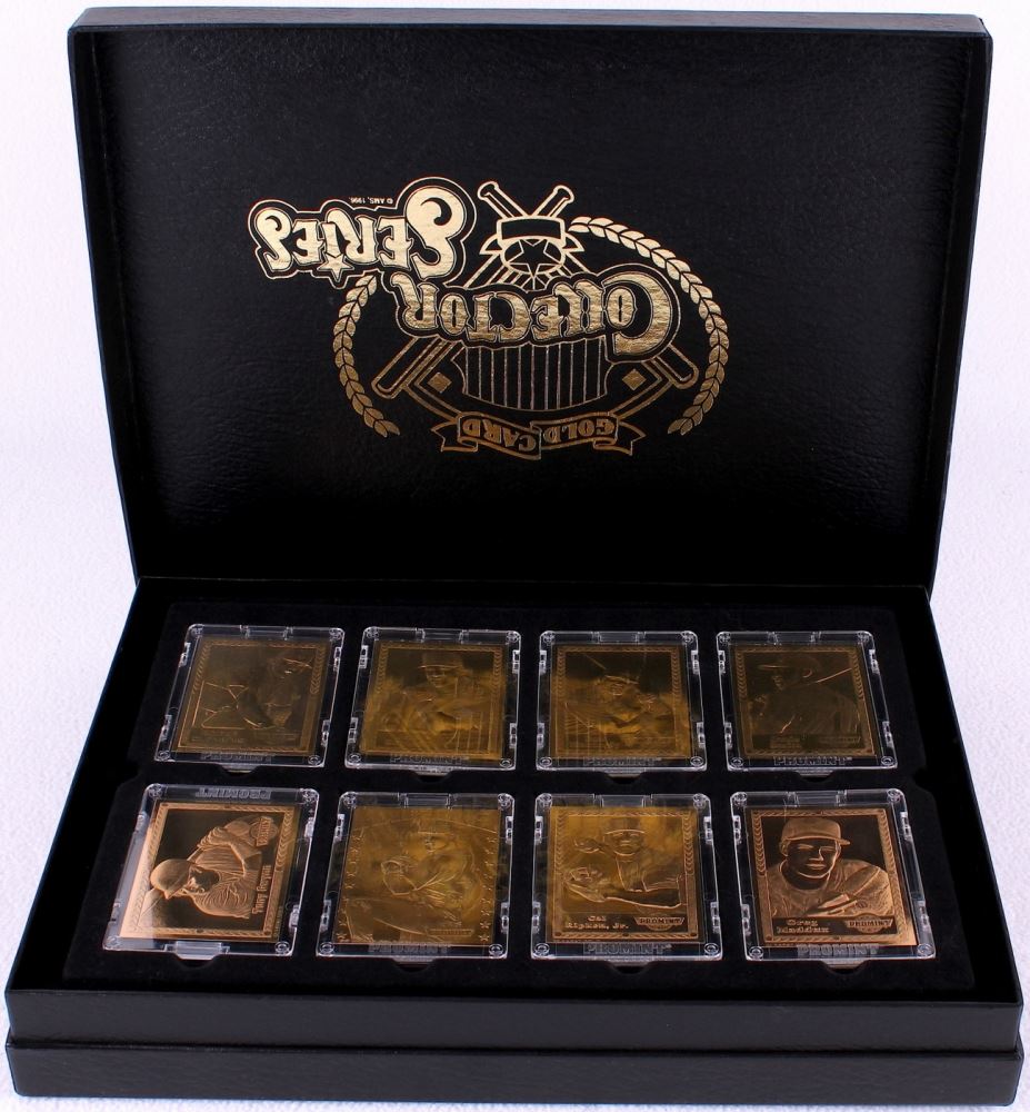 Lot Of 16 ProMint 22K Gold Baseball Cards With 1993 ProMint 3 Nolan 
