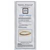 Image 2 : ORANGE TOURMALINE 9.32CT / DIAMOND 0.49CT / 14K WHITE GOLD BRACELET 8.85GRAM