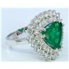 Image 2 : Natural Emerald 4.84ct  Diamond 1.87ct