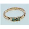 Image 1 : Alexandrite 0.10 ct Ring, 1.61 gram 14K Rose  Gold