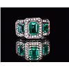 Image 1 : Emerald 2.13ctw w/ Diamond Ring