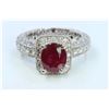 Image 1 : Ruby 3.05ct   Diamond 1.22ct