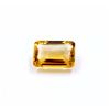 Image 1 : 6 ct & up Citrine Emerald Cut Loose Stone