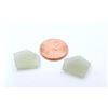 Image 2 : 16 ct & up Pentagon Shaped Natural Cream White Spinels Loose Stone 2Pcs