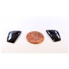 Image 1 : 17 ct & up Natural Blue Sapphire Slice ctw 2Pcs