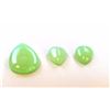 Image 1 : 44 ct & up Chalcedony Pear Shaped ctw 3Pcs