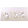 Image 1 : 17 ct & up Crystal Fancy ctw 3Pcs