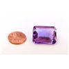 Image 2 : 30 ct & up Amethyst Emerald Cut ctw