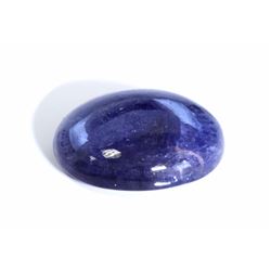 34 ct & up Cabuchon Tanzanite Oval Shaped